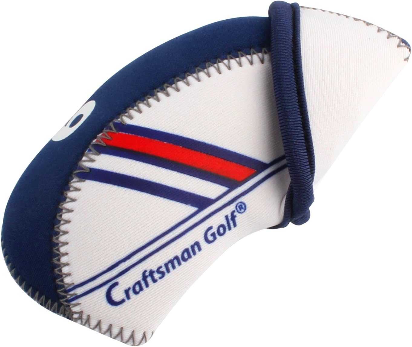 Craftsman Golf White & Blue US Flag Neoprene Golf Club Head Cover Wedge Iron Protective Headcover for Callaway, Ping, Taylormade, Cobra, Etc. : Sports & Outdoors