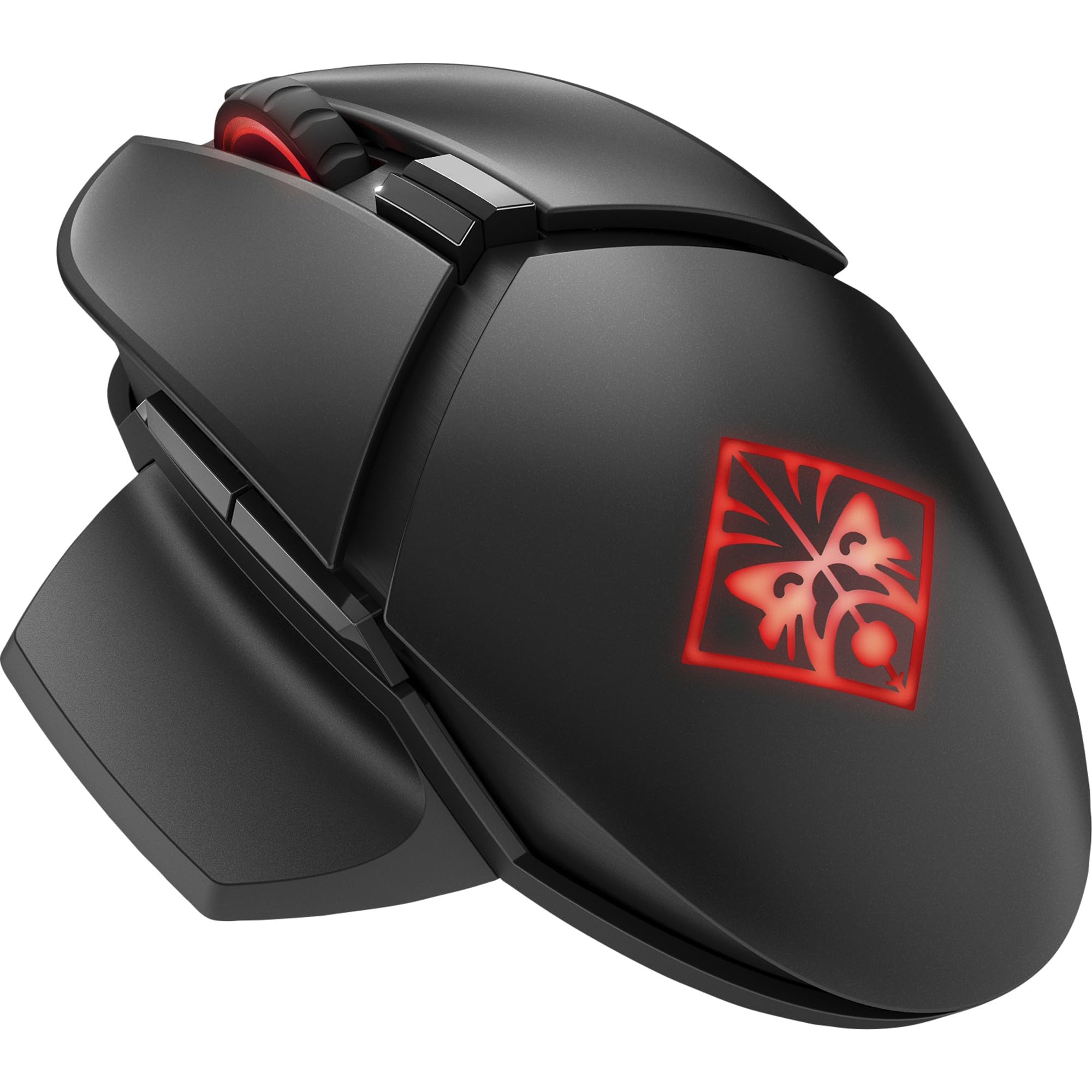 OMEN by HP Photon Wireless Gaming Mouse with Qi Wireless Charging, Programmable Buttons, Custom RGB, E-Sport DPI (6CL96AA)
