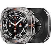 Suitisbest Metal Case for Samsung Galaxy Watch Ultra (2025/2024), Rugged Stainless Steel Protective Bezel with Back Cover, Bumper Cover for Samsung Galaxy Ultra Watch 47mm (Multiple Colors)