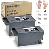 BaYiToo 2-Pack C9345 Ink Maintenance Box Tank, Replacement for E-pson | ET-8550 ET-5800 ET-16650 ET-16600 ET-5850 ET-5880 ET-8500 WF-7820 WF-7840 WF-7310 EC-C7000 ST-C8000 ST-C8090 Printer