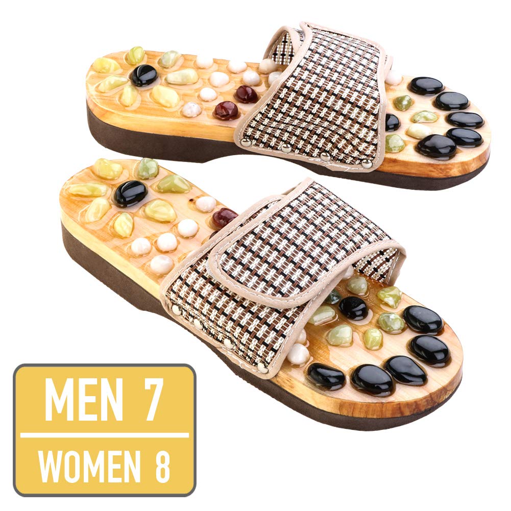 Think! Mizzi Slide Womens Leather Sandals Egyptian Comfort Black 84350 Size 7.5 | Leather 