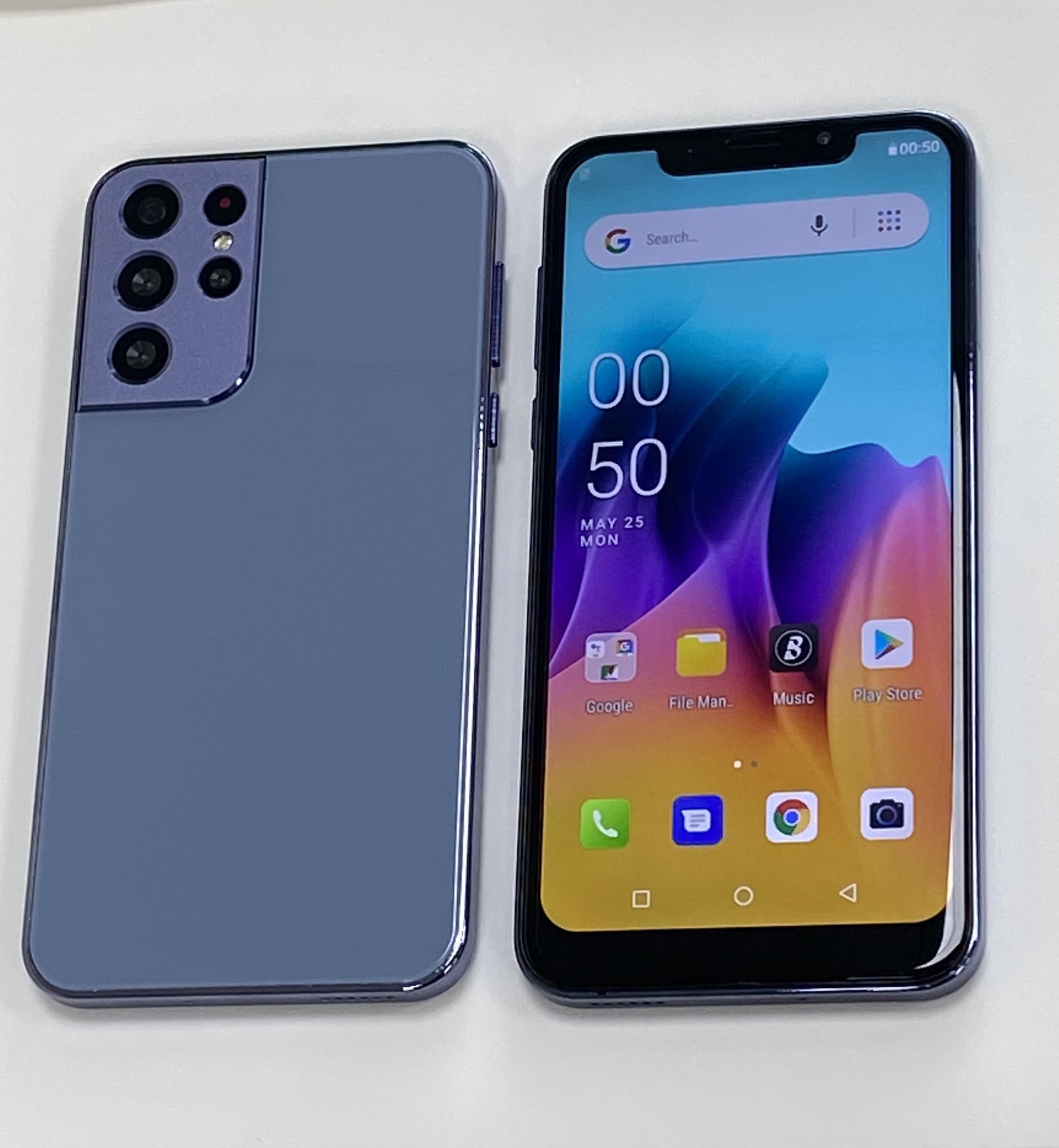 Unlocked Cell Phone，s22u，Android Smartphone ，Dual SIM Card，1GB RAM 16GB ROM，Only Supports Dual SIM Card Frequency Band of 3GWCDMA ：850/2100MHZ，6.11 inch Screen9(Blue)