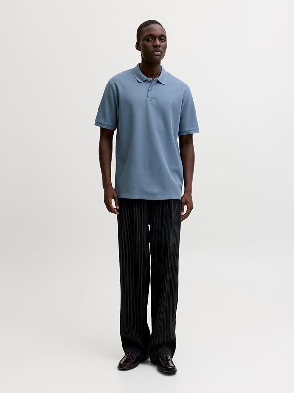 Polo para Hombre Jjeaustin SS Noos, Blue Mirage., L — foto 3 de 7