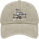 Embroidered Funny Baseball Hats for Women Adjustable Washed Vintage Pickleball Hats for Men Dad