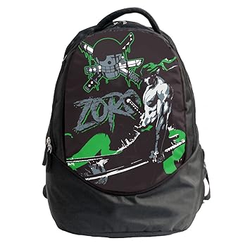 ComicSense.xyz Roronoa Zoro One Piece Laptop and School Bag