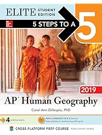 5 Steps to a 5: AP Human Geography 2019 Elite Student Edition