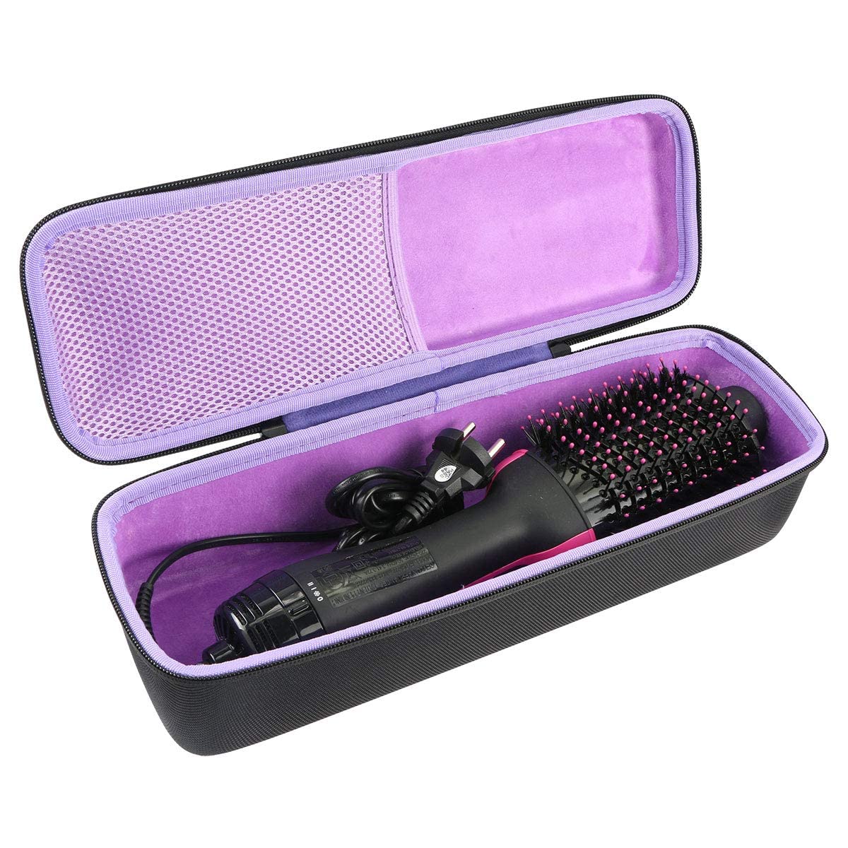 co2CREA Hard Travel Case Fits REVLON 2-in-1 Pro Collection Salon One Step Hair Dryer Volumiser and UK 2 pin Plug, Case Only