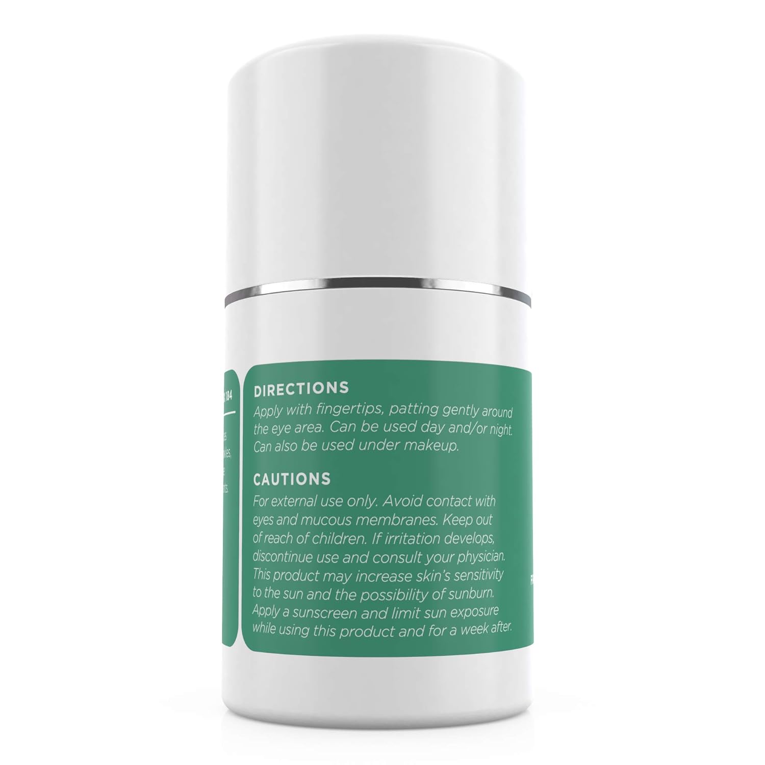 BeautyRx by Dr. Schultz Eye Cream for Dark Circles, Bags, Wrinkles & Puffiness. Best Firming Under & Around Eyes Anti-Aging & Moisturizing Treatment with Vitamin C, Hyaluronic Acid & Green Tea (1 oz): Premium Beauty