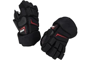 Ice Hockey Gloves, 1 Pair Durable Foam Roller Hockey Gloves with Extra Padding Foam Hockey Gloves for Hockey Players (27.94cm