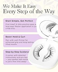 BEYELIAN Magnetic Eyelashes with Applicator, Soft