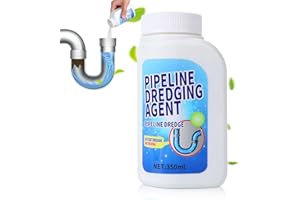 YICENGY Pipeline Dredging Agent, 350ml Drain Clog Remover Agent,Kitchen Unblocker, Powerful Pipe Unclogger Powerful Sink And Drain Cleaner Powder for Kitchen Quick Cleaning