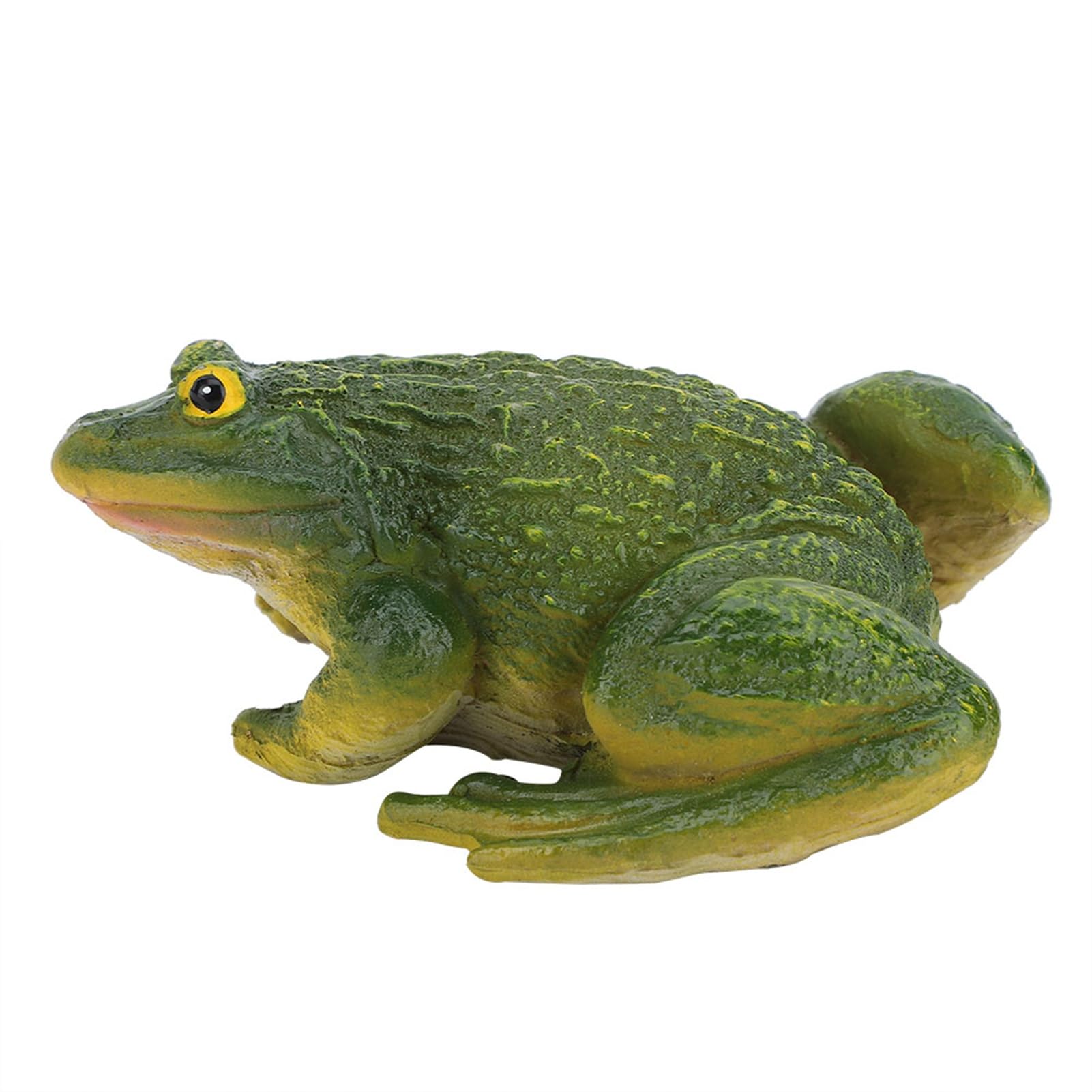 Hztyyier Toad Figurine Realistic Toad Figurine Lawn Garden Courtyard Ornaments Art Resin Decoration Animal Sculpture