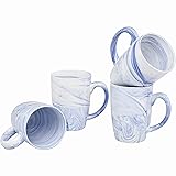 Culver 16-Ounce Palermo Ceramic Mug Set of 4