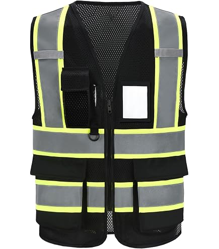 Ironwear 1284-LZ-2-M ANSI Class 2 Polyester Mesh SAFETY Vest with