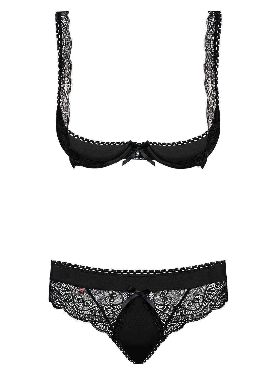 Obsessive Lingerie-E31411 Black S/M