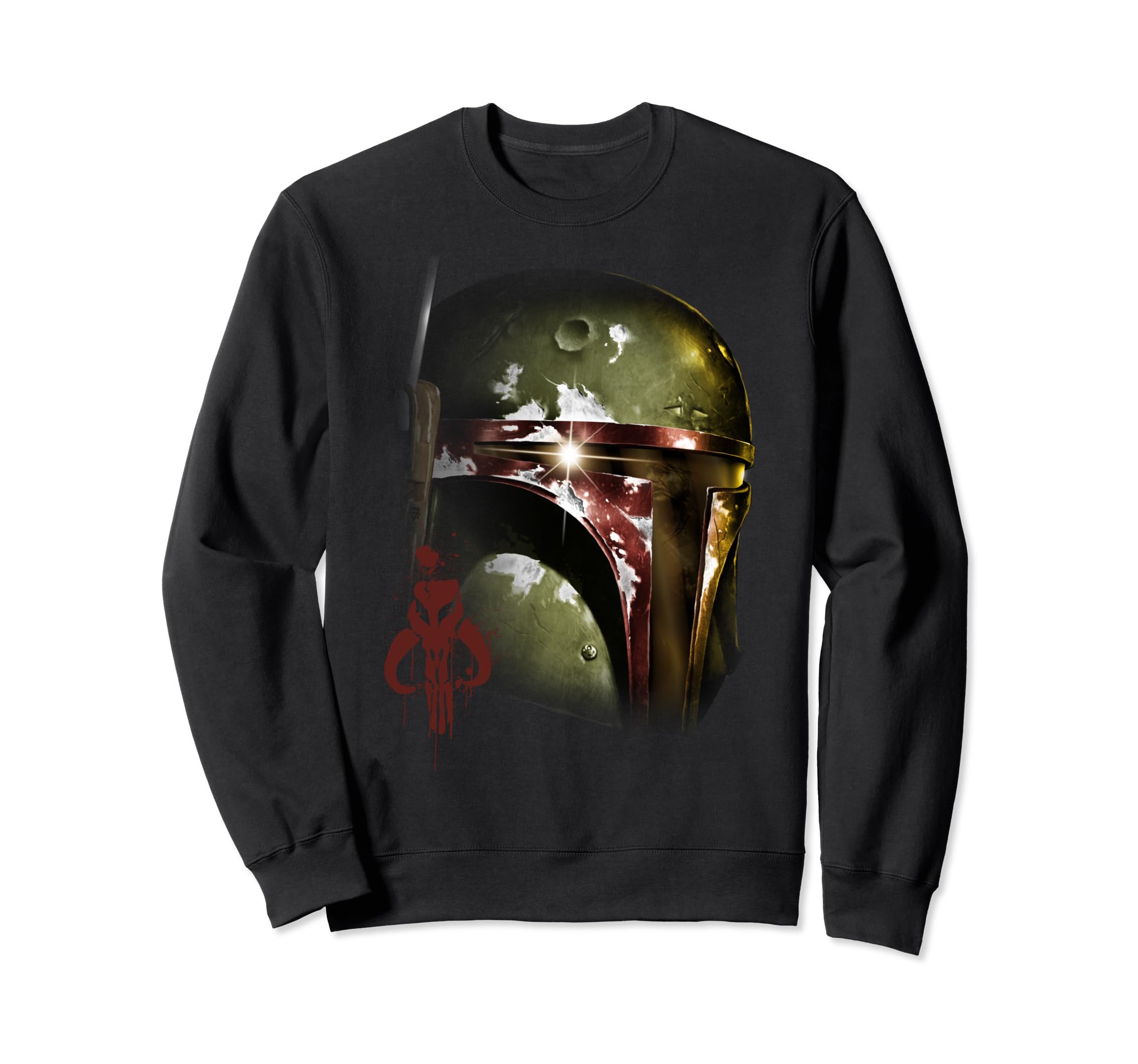 Star Wars Boba Fett Mandalorian Helmet C1 Sweatshirt