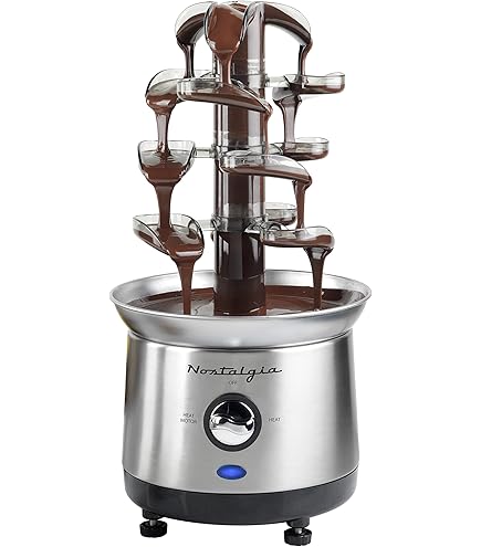Amazon.com: Chocolate Fountain 4 Tier, 2.5lb Capacity