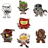 Disney Pin - Star Wars Weekends 2015 Mystery Collectible 5 Pin Pack - 109143, Multicolor, Small