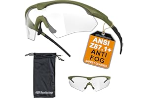 HTS HUNTERSKY S53 anti fog Tactical Shooting Range Safety Glasses Ballistic eye protection Hunting Airsoft Riding Pickleball