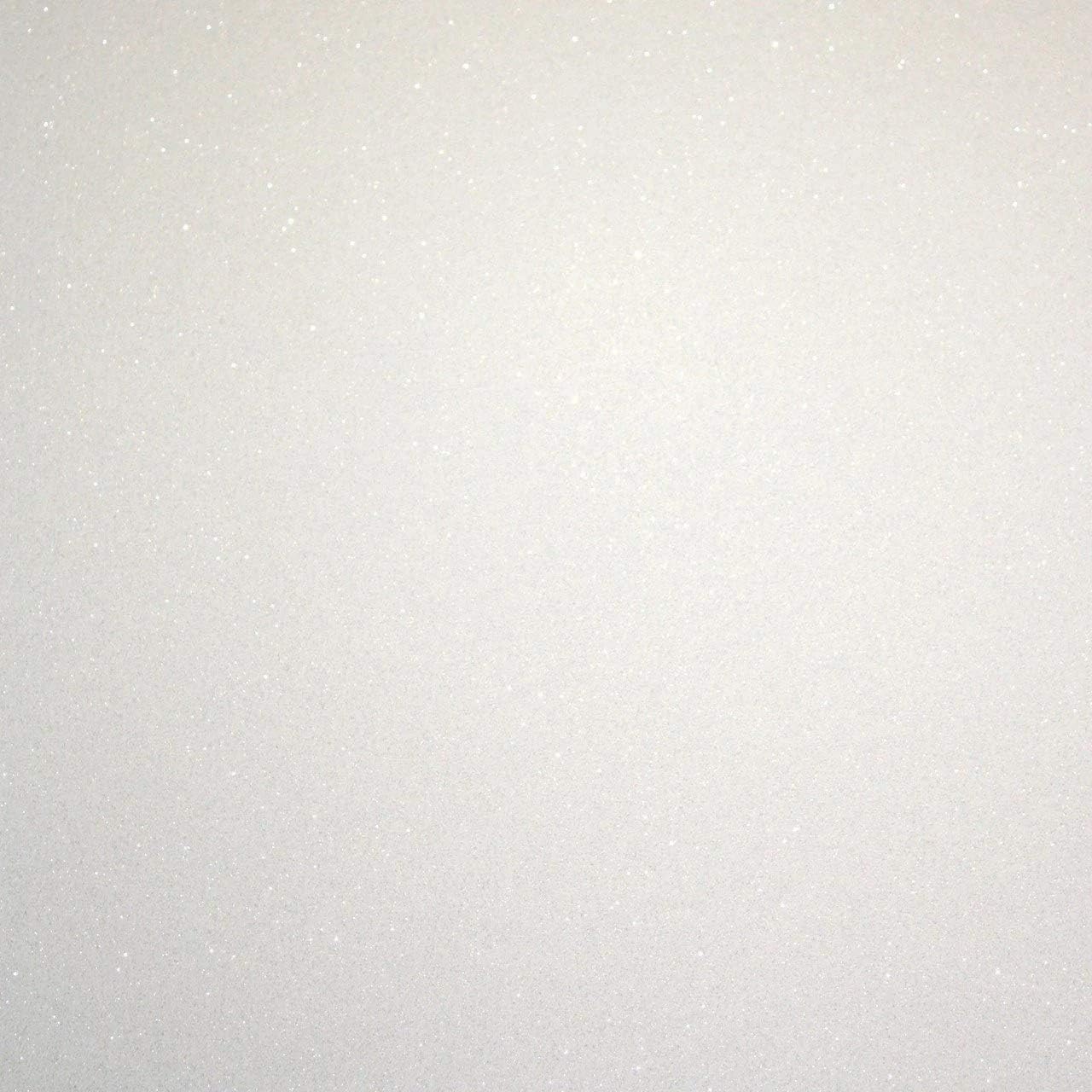 Ideco Home White Glitter Wallpaper Expressions Sparkle BXB-035-01-9