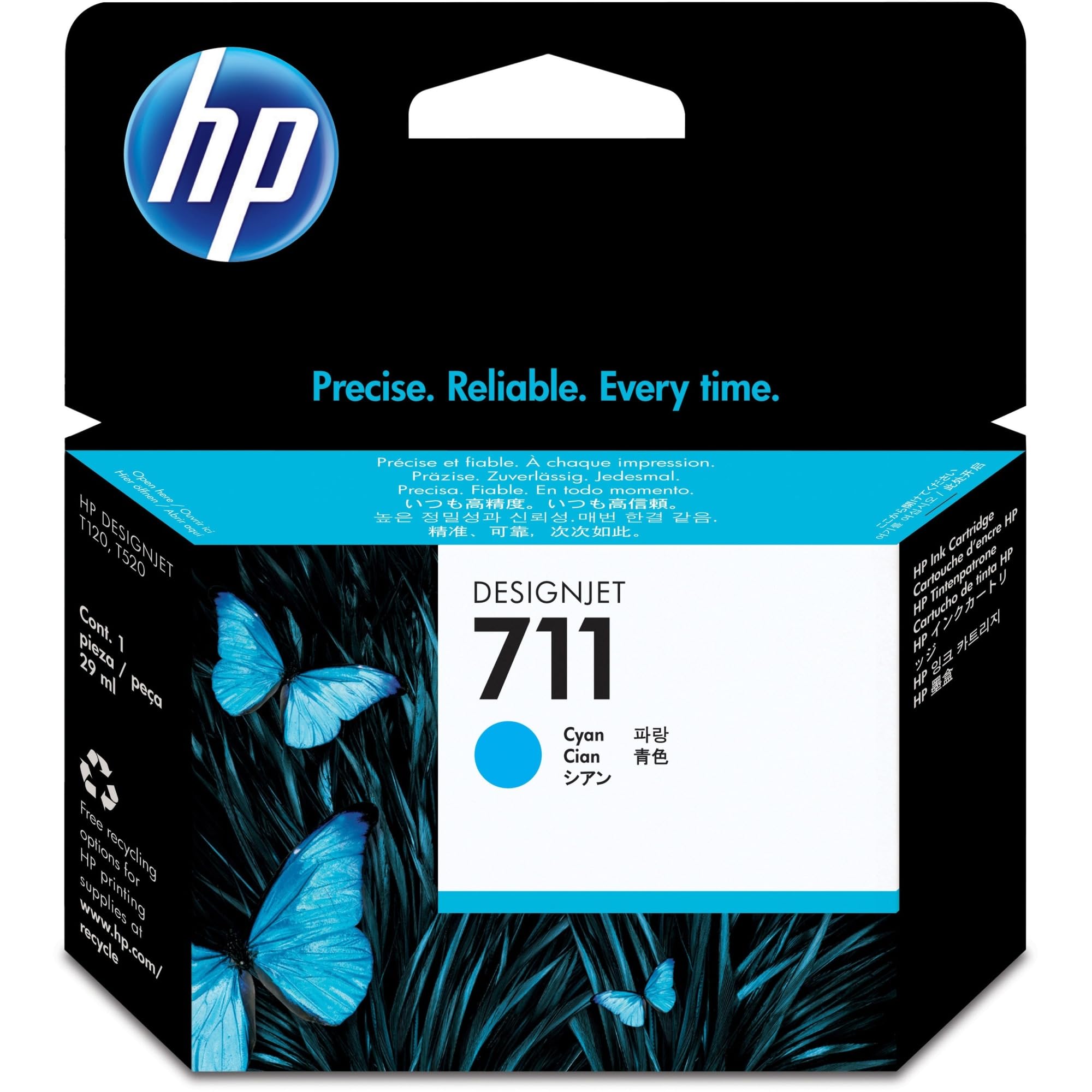 HP HP711インクカートリッジシアンの商品画像