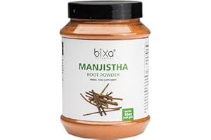 bixa BOTANICAL Manjistha Powder | Rubia cordifolia | 1 Pound / 16 OZ | Herbal Supplement for Skin & Face Pack | Gluten Free, Non-GMO, Steam Treated, Vegan, 100% Pure.