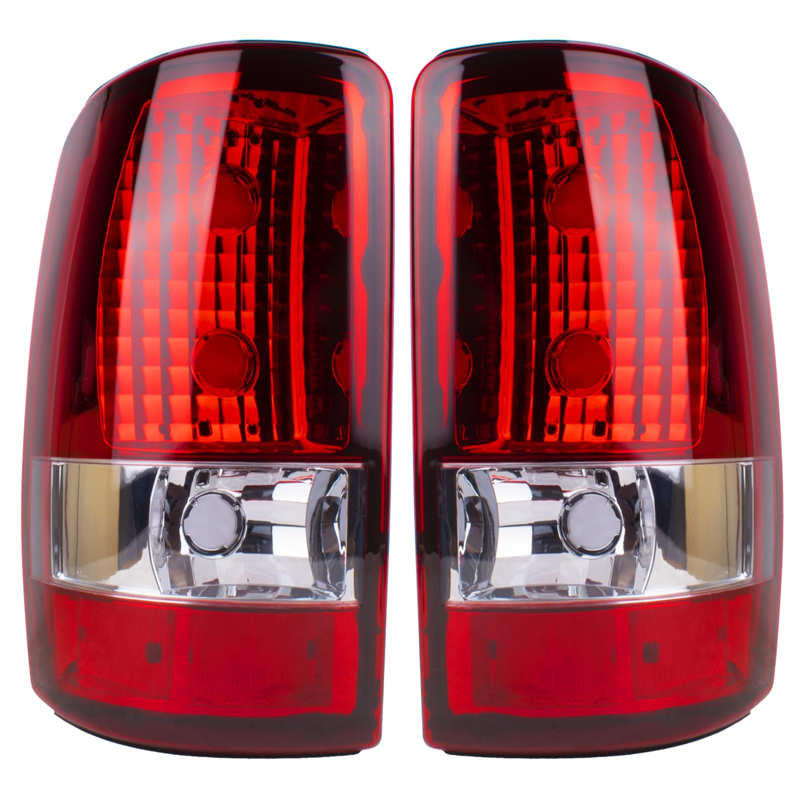 Photo 1 of Boine Tail Light Compatible With 2000-2006 Chevy Tahoe Suburban GMC Yukon Driver and Passenger Side Rear Light Brake Lamps