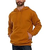 Wrangler Big and Tall Hoodie for Men, Fleece Heavyweight Pullover Sweatshirt, Relaxed Fit Mens Work Hoodies