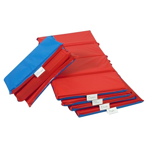 Children's Factory Nap Mats, 2 inch Thick Toddler Sleeping Mats for ...