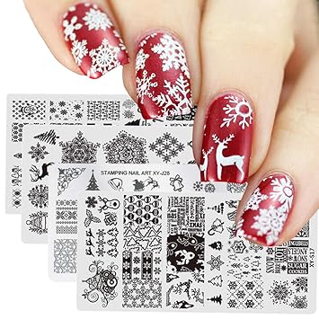 Amazon 1枚 クリスマススタンププレート イメージプレート ツーリ