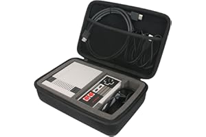 Khanka Hard Travel Case replacement for Nintendo Entertainment System NES Classic Edition Mini Controller