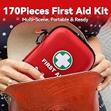 General Medi First Aid Kit 170 Pieces Hard Case Emergency Blankets Cold Pack view 8