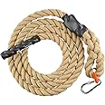 Perantlb Outdoor Climbing Rope for Fitness and Strength Training, Workout Gym Climbing Rope, 1.5'' in Diameter, Length Available: 8,10, 15, 20, 25, 30,40, 50 Feet…