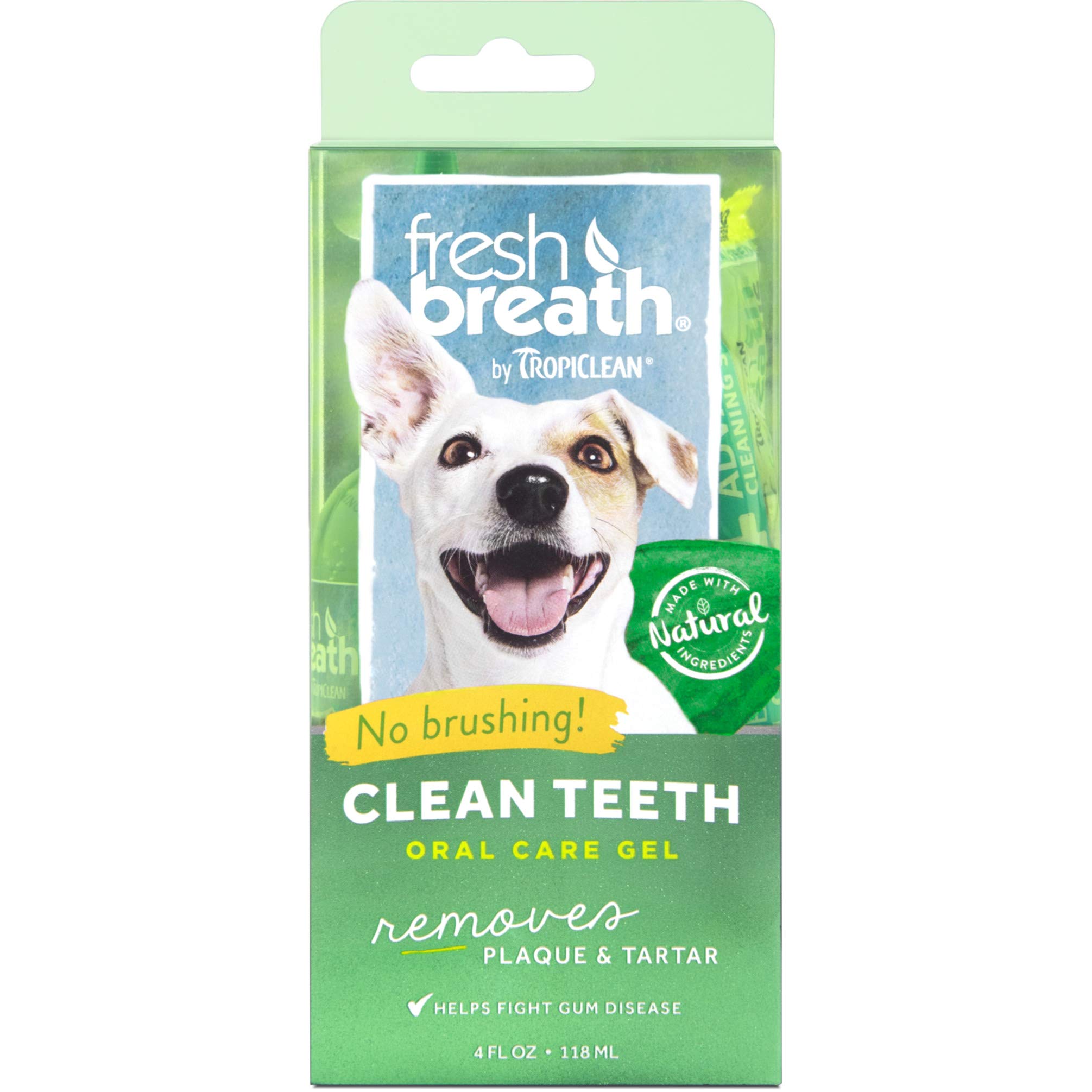 Fresh Breath by TropiClean No Brushing Clean Teeth Dental & Oral Care 4 ...