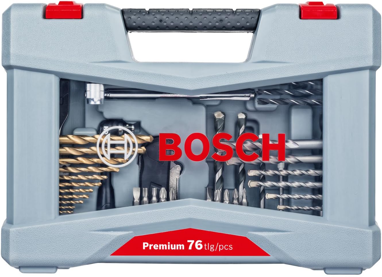 Bosch Professional 76 Pieces Premium X-Line Drill Bit and Screwdriver Bit Set (for wood metal and stone, Accessories drill) - Image 3