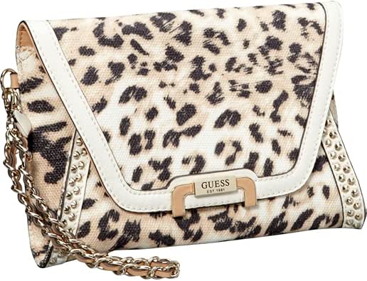 Guess Caytie Small Envelope Crossbody Clutch Bag, White: Handbags: Amazon.com