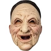 Ghoulish Productions Oldman Halloween Latex Mask