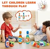CITSKY Kids Bowling Set 3-6 Years Foam Bowling Bottle Ball Educational Toy view 4