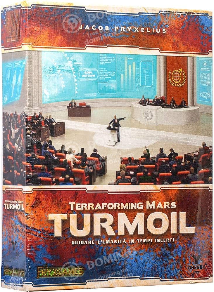 Ghenos Games Marte TERRAFORMING Mars-ESP Turmoil, Multicoloured, ZZZZ-S, GHE114, Multi-coloured