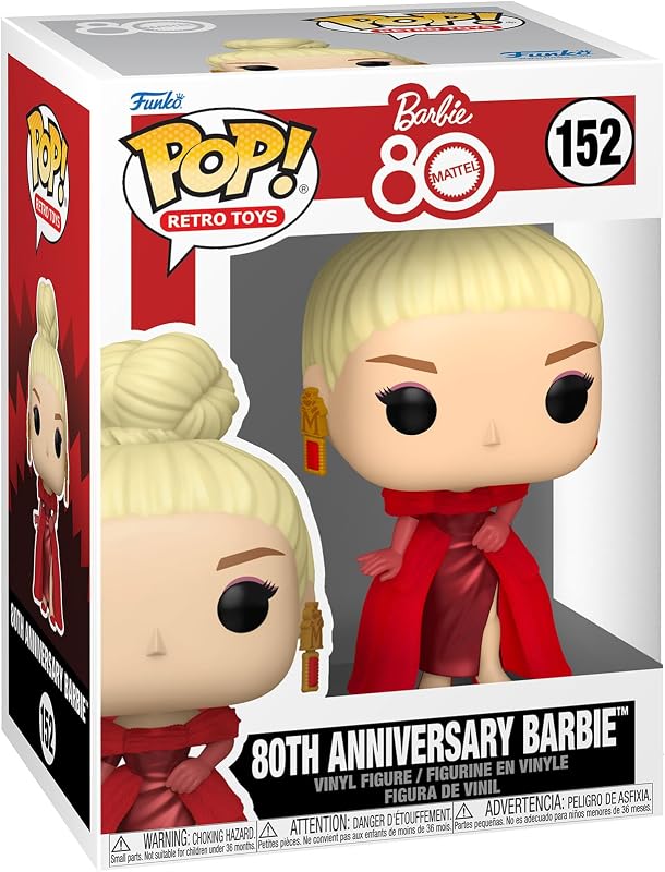 Funko Vinyl: Retro Toy - Mattel 80th Anniversary Barbie — foto 1 de 7