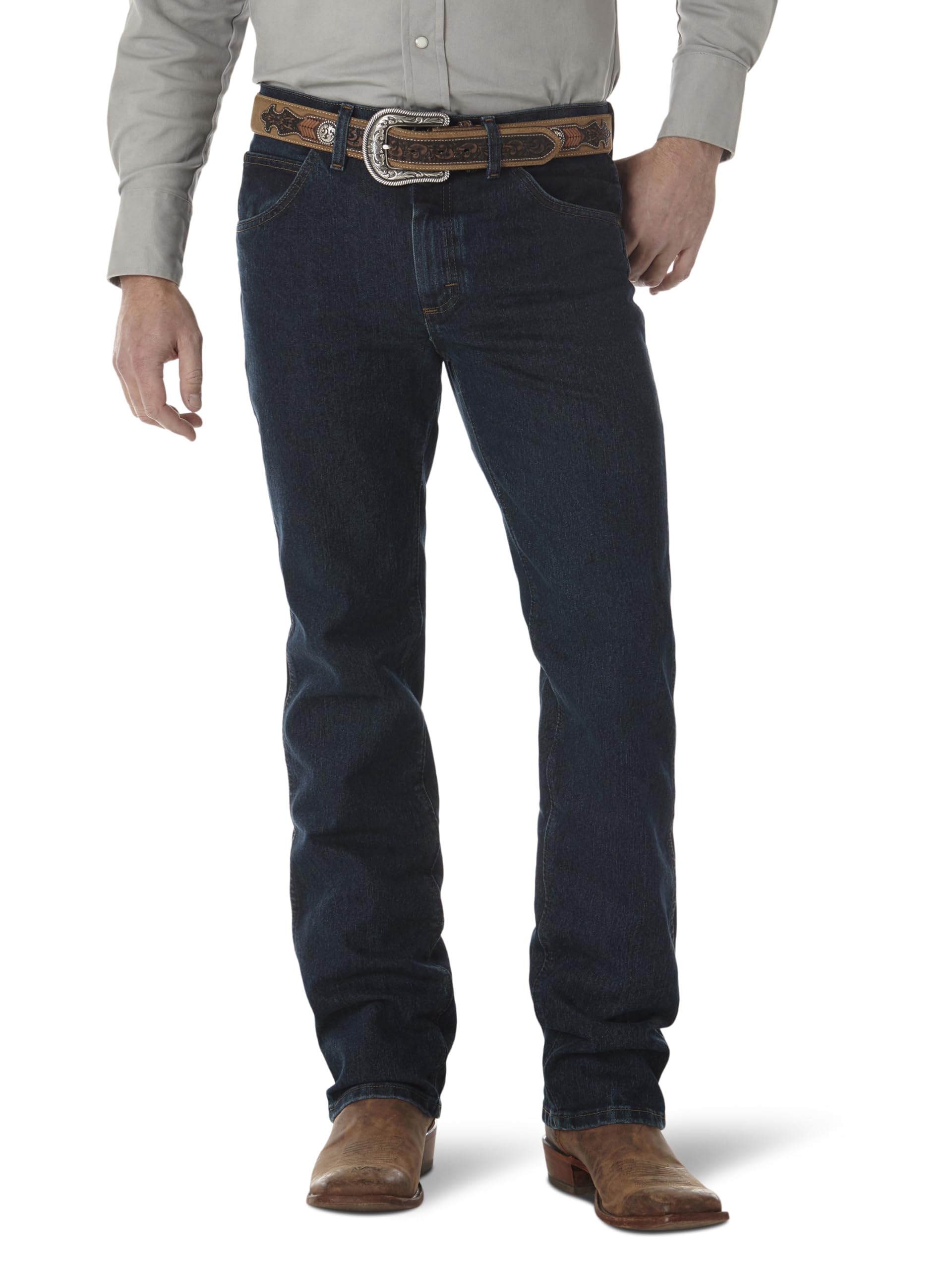 Premium Performance Cowboy Cut Slim Jean, Dark Tint, 44W x 32L
