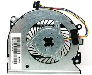 CAQL CPU Cooling Fan for HP Envy X360 15-U000 15-U100 15-U300 15-U400 15-U410NR 15-U437CL 15-U473CL 15-U483CL 15-U493CL 15-U499NR, P/N: 776213-001 779598-001 (4-Wires) 4-pins Connector