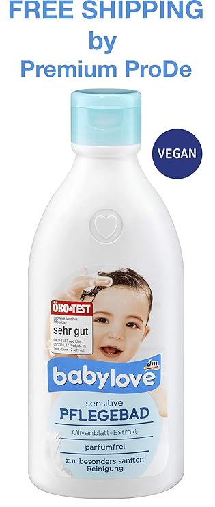 Amazon Com Sensitive Care Bath 0 5 L Babylove Germany Beauty