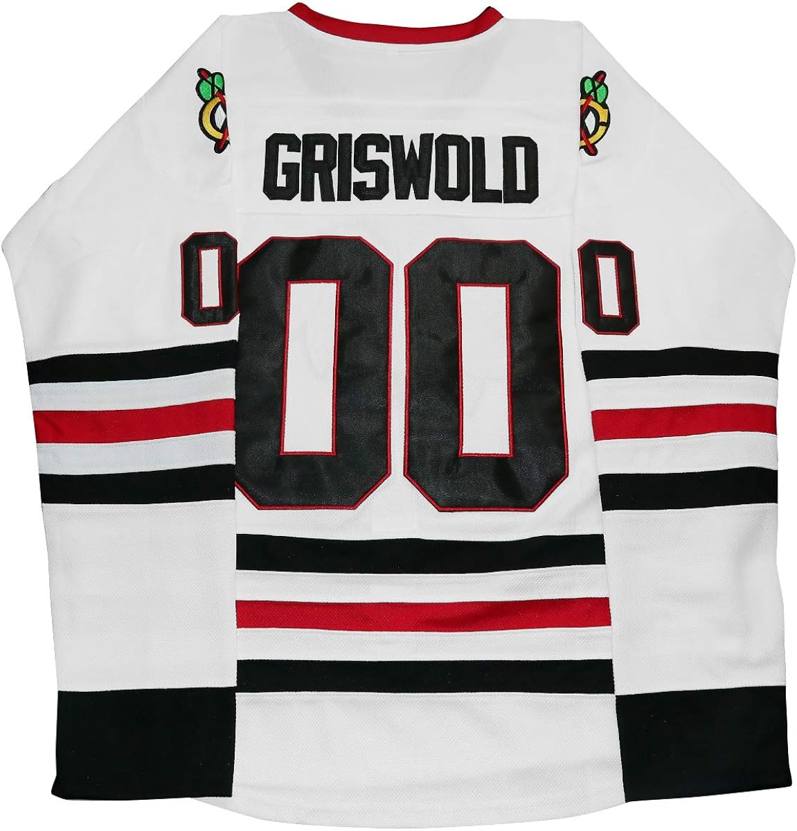 Clark Griswold #00 X-Mas Christmas Vacation Movie Hockey Jersey Stitched Men Ice Hockey Jerseys: Clothing