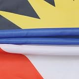 AZ FLAG Antigua and Barbuda Flag 3x5 ft 100D Polyester with 2 Brass Eyelets view 3