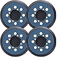 4 Pack 5 Inch 8 Hole Hook and Loop Replacement Sanding Pad for DeWalt DWE64233 & N329079 Compatible with DWE6423/6423K, DWE6421/6421K, DWE6421-B2, DWE6421-B3, DWE6421-BR, DCW210B