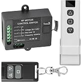 10A Control Switch,DC7V-48V Forward Reverse Remote Control Switch | DC7V/12V/48V 10A Forward Reverse Remote Control Switch,for Linear Actuators,Electric Shutter Doors,Winch Electromagnetic