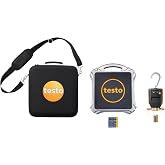 testo 560i App-Operated Refrigerant Scale Set &ndash; Reloading Scale IP44 with Valve IP54 and Carrying Bag &ndash; with Maximum Load of 220 LBS - Incl. App-Operation and Compatibility with Digital Manifolds
