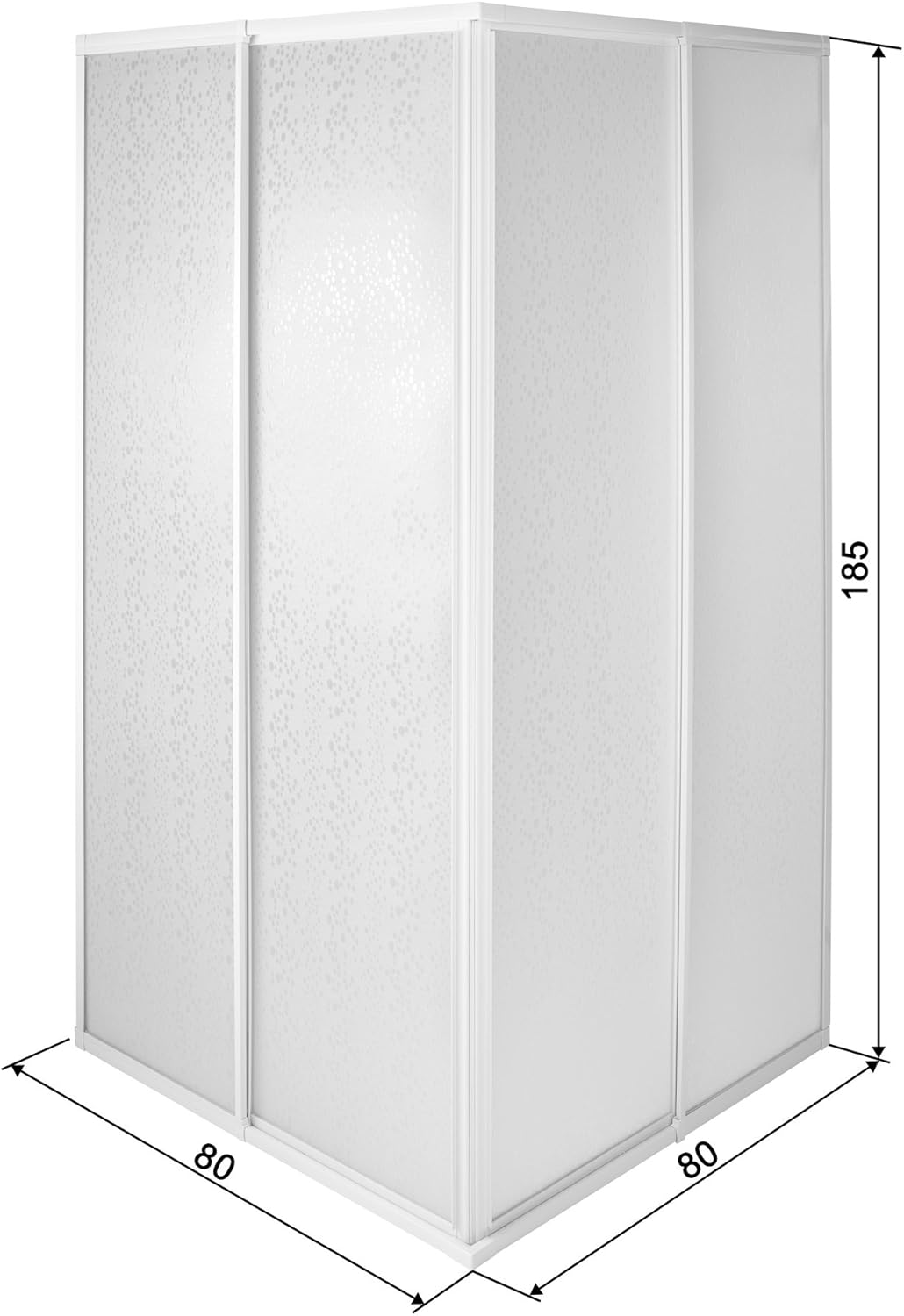 mampara de baño plastico