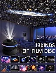 [6th Gen Upgraded] Planetarium Galaxy Projector, 13